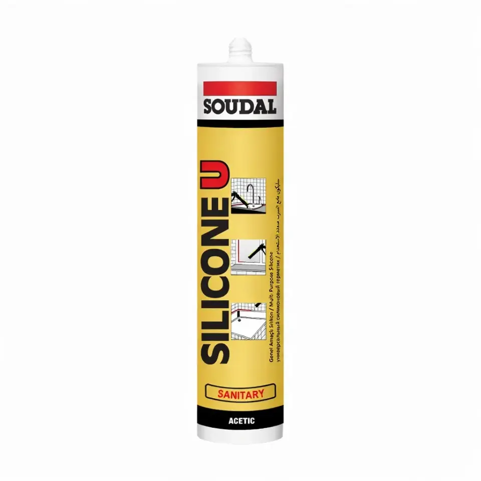 Soudal Silikon Seffaf 280 Gr