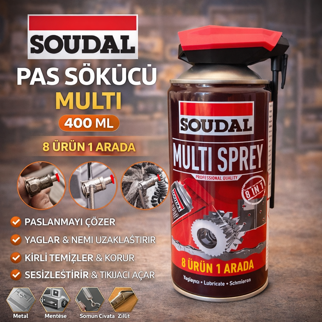 Soudal Pas Sökücü Multi 400 Ml
