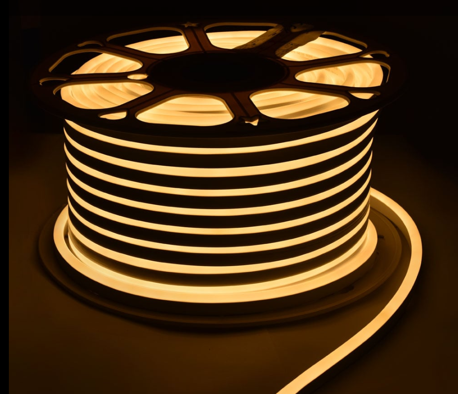 ACK  Led Neon Hortum 2835-120Led/1M-7,5W, 220V,  3000K, Ip65, 9X16Mm Led Neon Hortum AS03-00500
