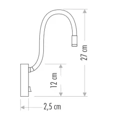 Cata 3 watt Baykuş Ledli Aplik Günışığı Renk CT-5232B