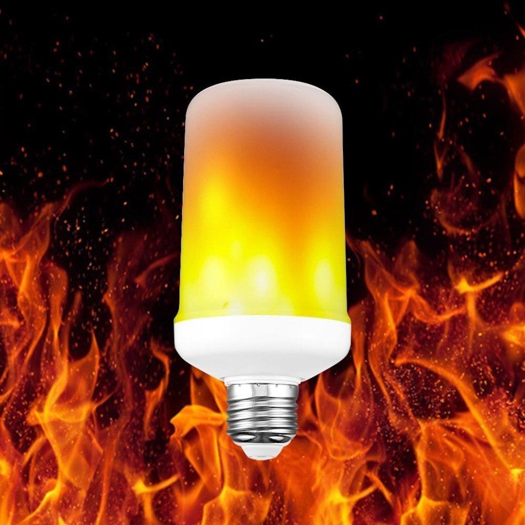 Horoz 001-048-0005-010  5w Alevli Led Ampul Amber Renk