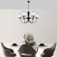 Aydinlatmadunyam Avize Black Pardo-M-3012