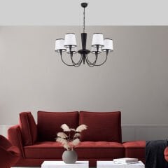 Aydinlatmadunyam Avize Black Pardo-M-3012
