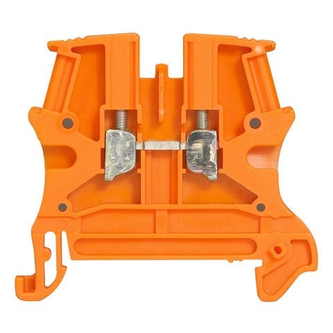 Legrand  Viking3 1giriş/1çıkış vida bağlantı adım 5mm Turuncu Anma kesit 2.5mm² LEG-037120