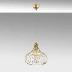 Aydinlatmadunyam Sarkit Shiny Gold Teldamla-11920