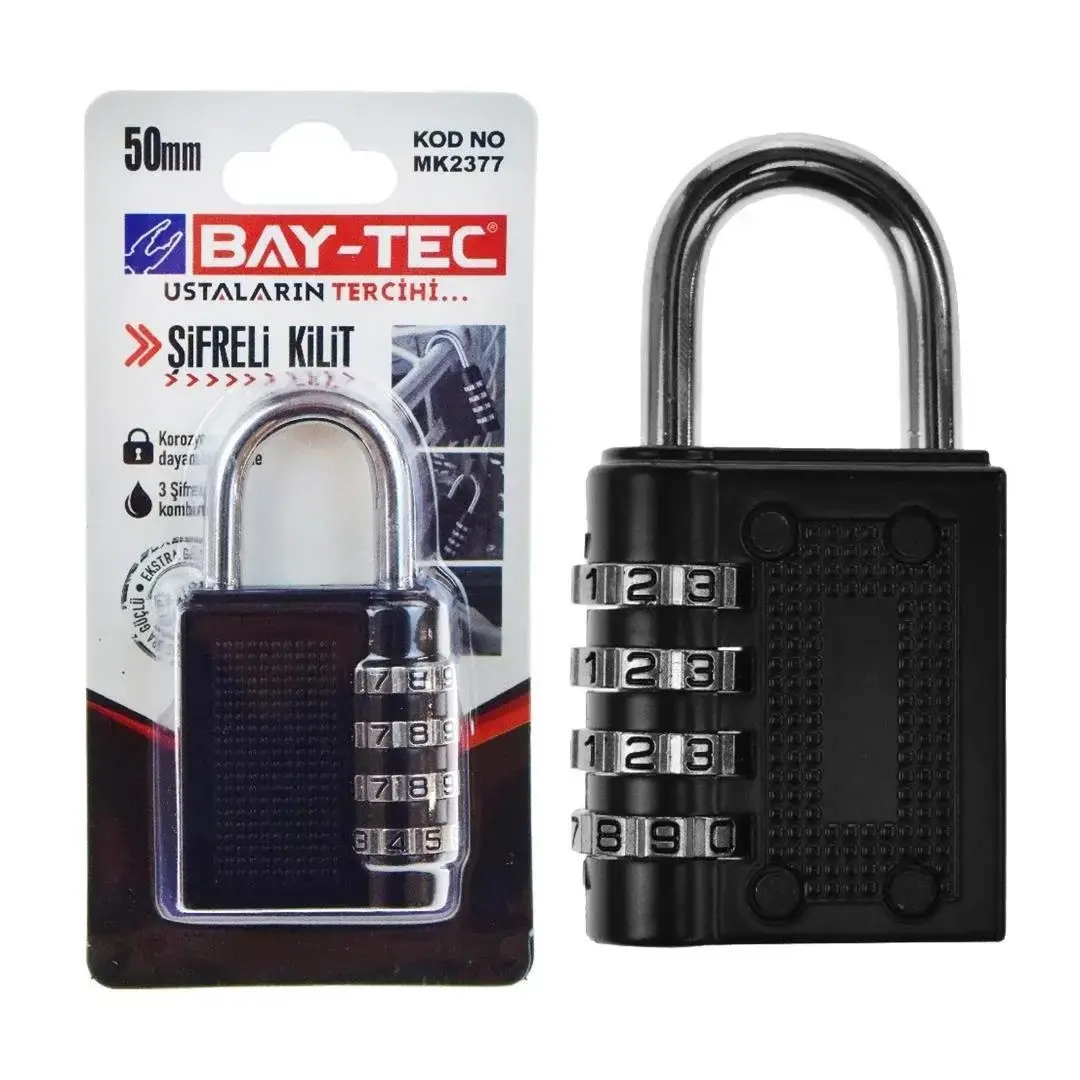 Bay-Tec Sifreli Kilit 50 mm