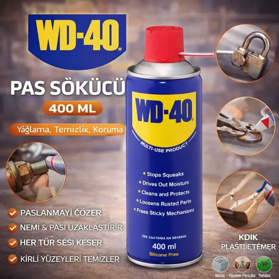 Wd-40 Pas Sökücü 400 Ml