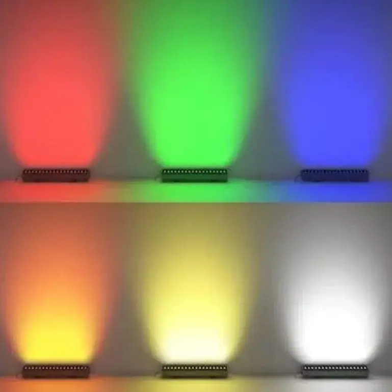 Wallwasher Led Duvar Aydinlatma 35 Cm 12W Siyah - Yesil