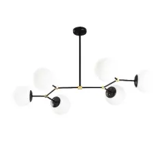 Aydinlatmadunyam Avize BlackWhite Damar-6321