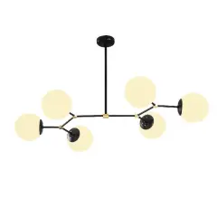Aydinlatmadunyam Avize BlackWhite Damar-6321