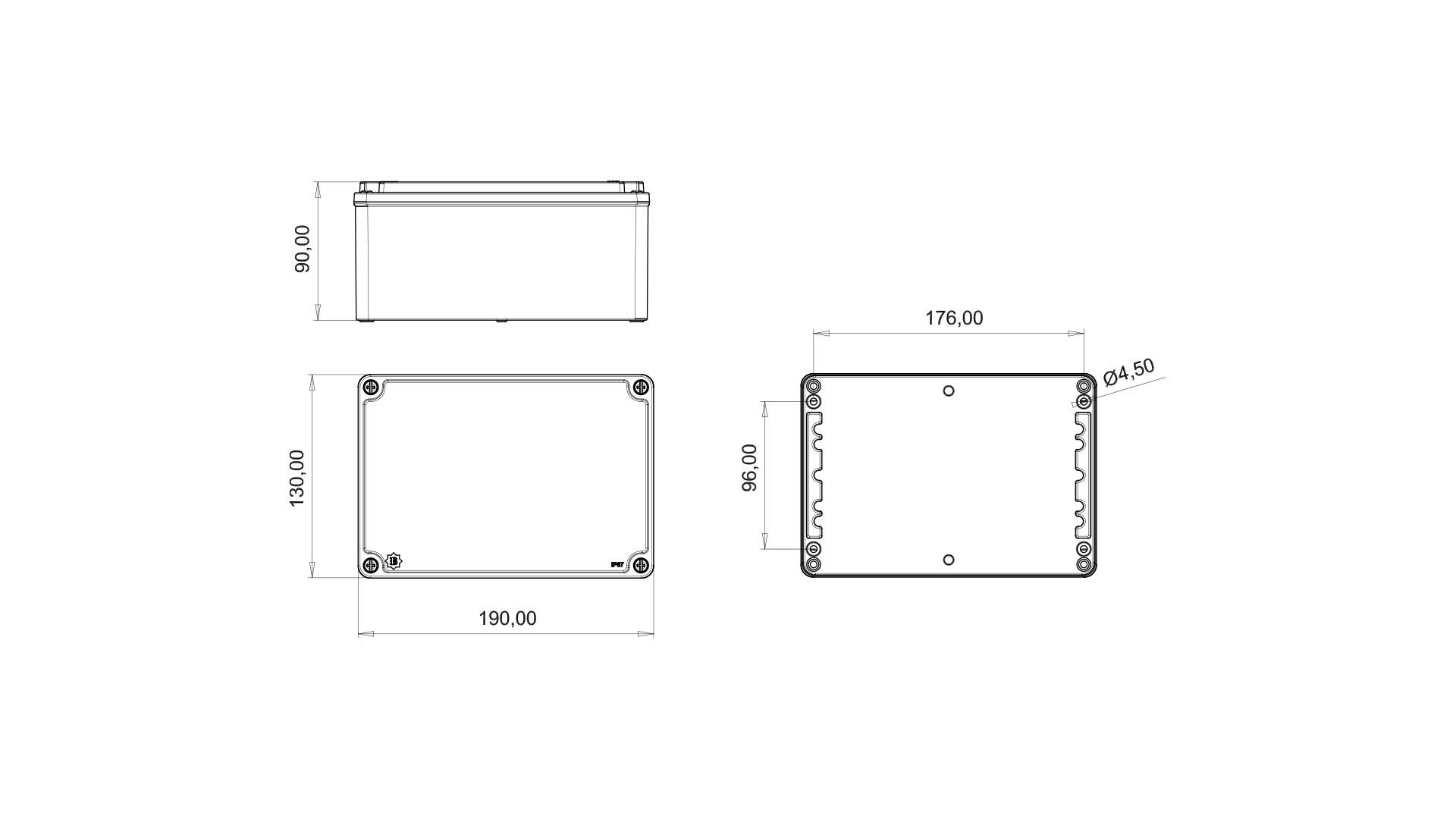 Bemis  130x190x90  IP67 BB3-2731-0047