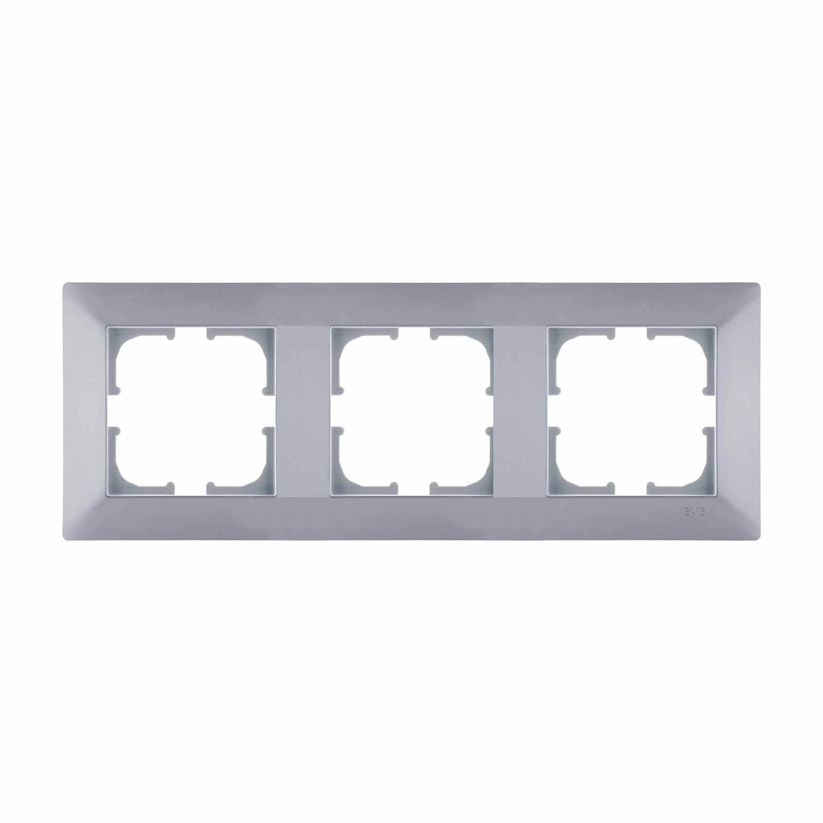 Exen Odak Gümüs Üçlü Çerçeve