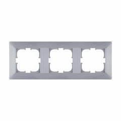 Exen Odak Gümüs Üçlü Çerçeve