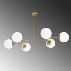 Aydinlatmadunyam Avize YellowWhite Damar-6322