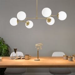 Aydinlatmadunyam Avize YellowWhite Damar-6322