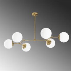 Aydinlatmadunyam Avize YellowWhite Damar-6322