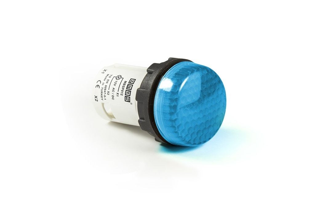 Emas B Serisi Monoblok Petek Sinyal 12V Mavi - MBSP012M