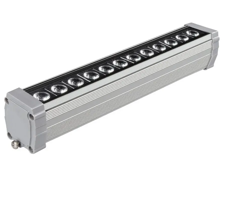 Wallwasher Led Duvar Aydinlatma 35 Cm 12W Gri - Kirmizi