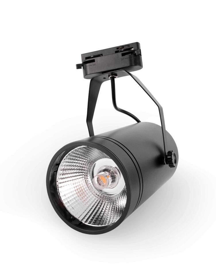 ACK 30W Sıyah 6500K Cob Led Monofaze Ray Armatürü AD30-01931