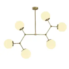 Aydinlatmadunyam Avize YellowWhite Damar-6327