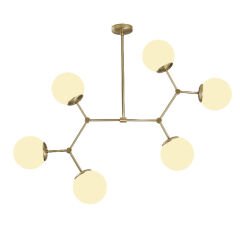 Aydinlatmadunyam Avize YellowWhite Damar-6327