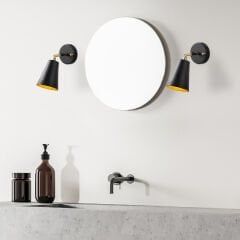 Aydinlatmadunyam Aplik BlackGold Evander-13191