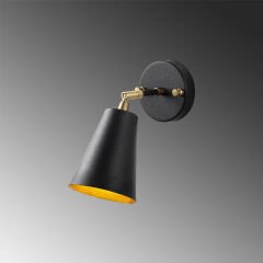 Aydinlatmadunyam Aplik BlackGold Evander-13191