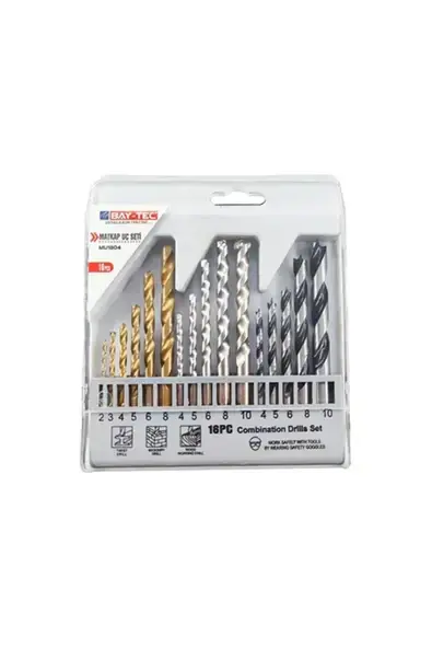 Baytek Matkap Uç Seti 16 Pcs Mu1804