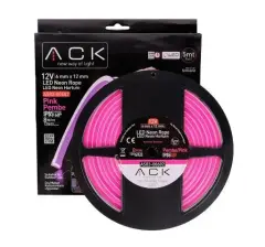 ACK 12V Neon Hortum Pembe 5Mt/Makara 2835 AS03-00602