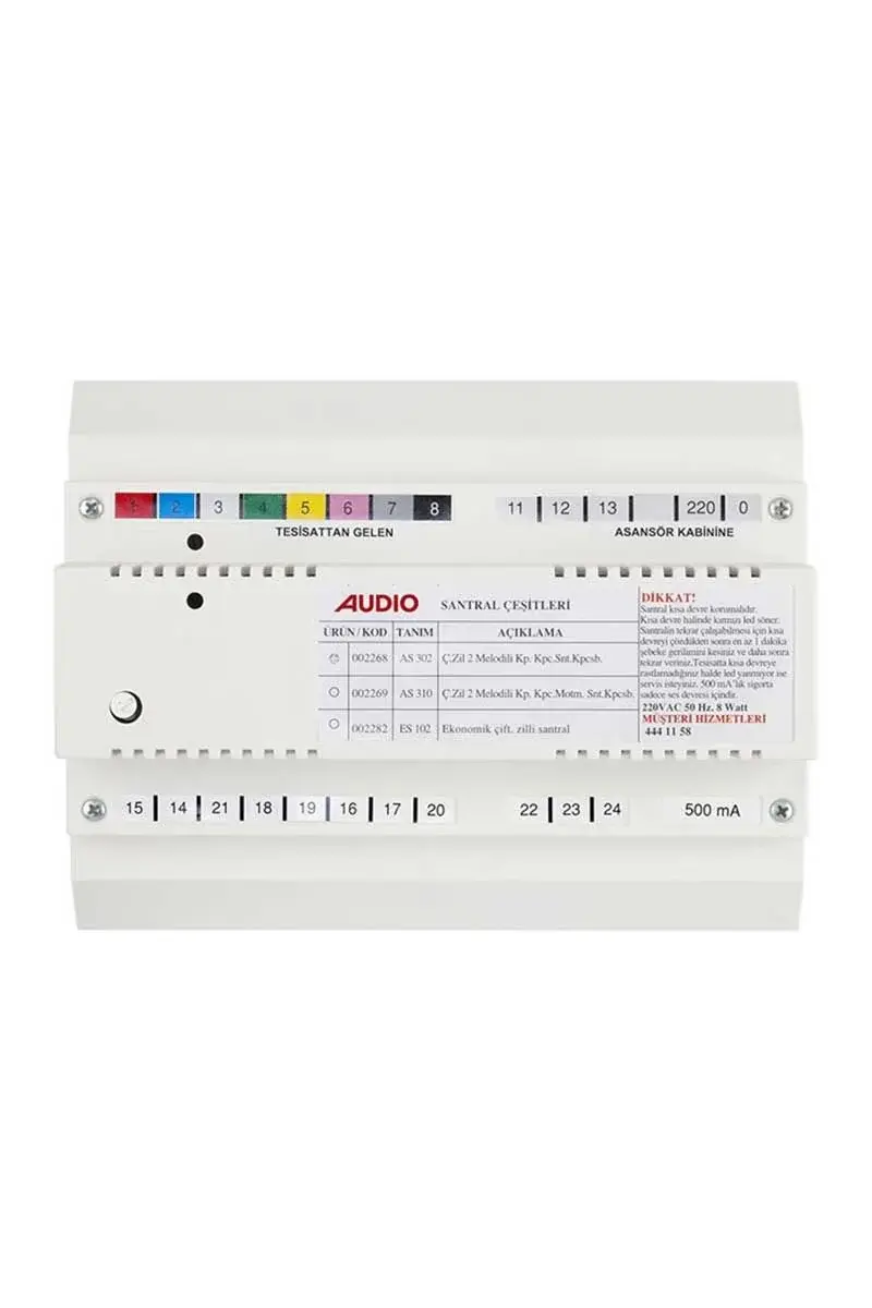 Audio 002269 AS 310 Kapıcılı Santral