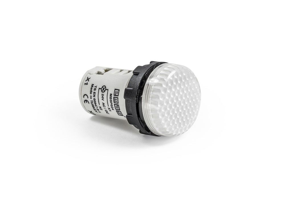 Emas B Serisi Monoblok Petek Sinyal 24V Beyaz - MBSP024B