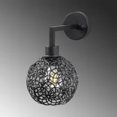 Aydinlatmadunyam Aplik Black Hay-11870