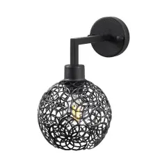 Aydinlatmadunyam Aplik Black Hay-11870