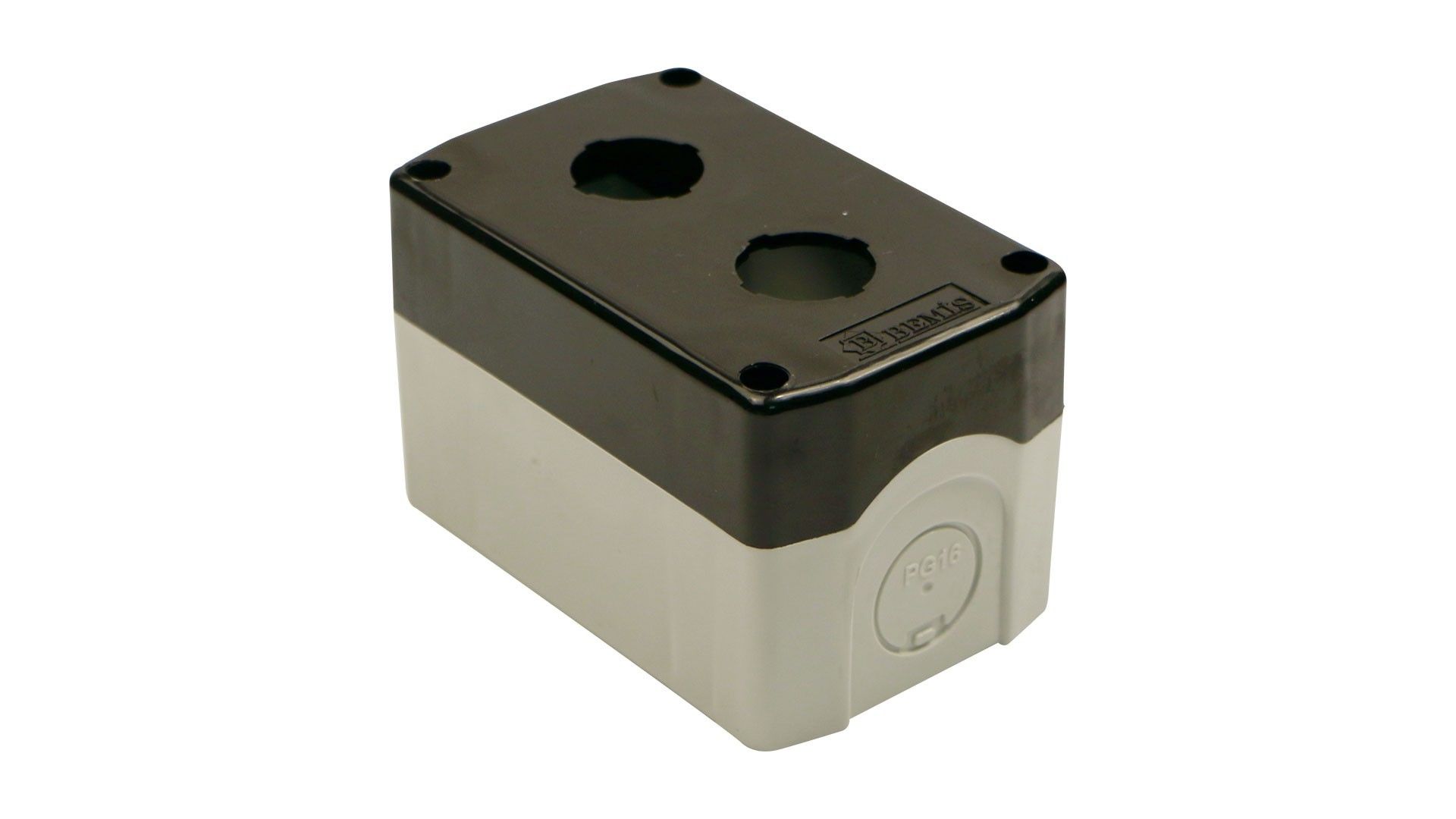 Bemis  2’li Buton Kutusu (Siyah) IP44 BT3-2000-0002