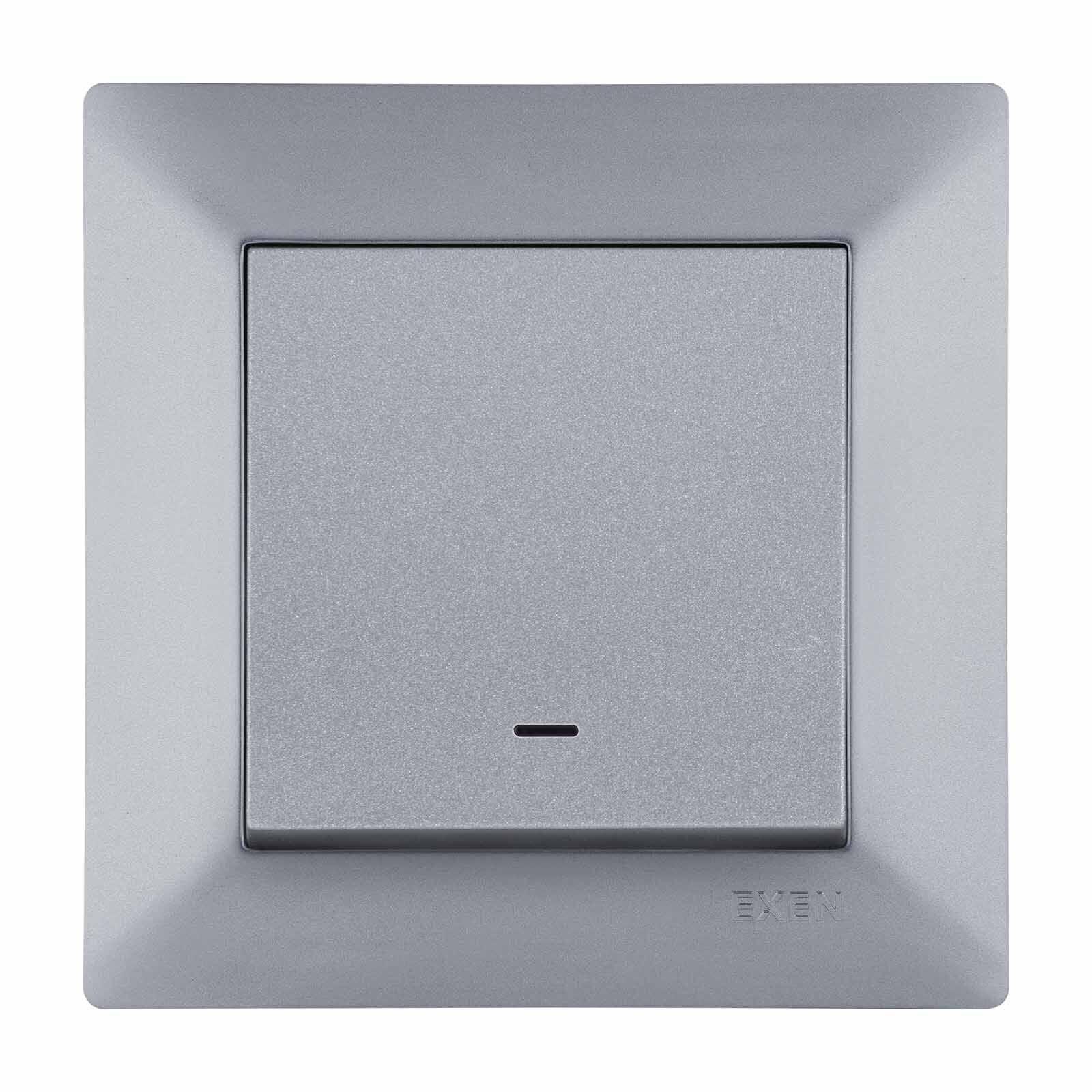 Exen Odak Gümüs Isikli Anahtar Komple Takim