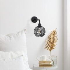 Aydinlatmadunyam Aplik Black Hay-11870