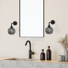 Aydinlatmadunyam Aplik Black Hay-11870