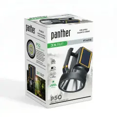 Panther Pt-6216 Usb Sarjli Solar El Feneri