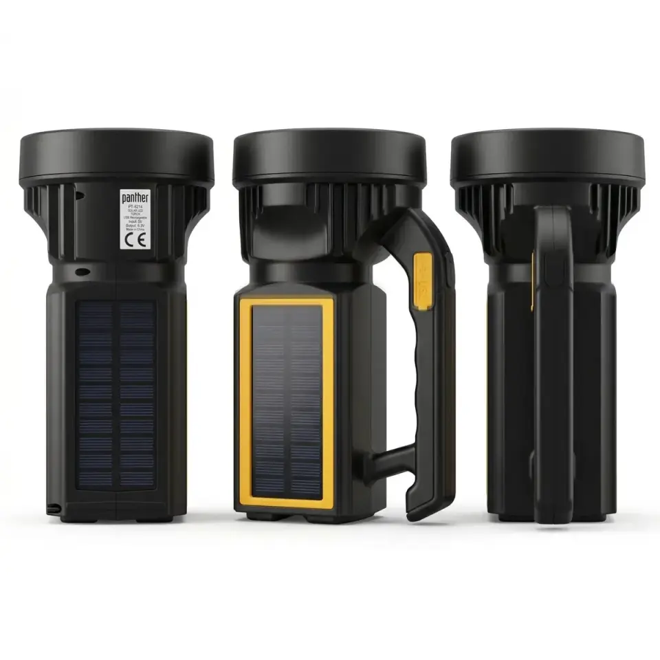Panther Pt-6216 Usb Sarjli Solar El Feneri