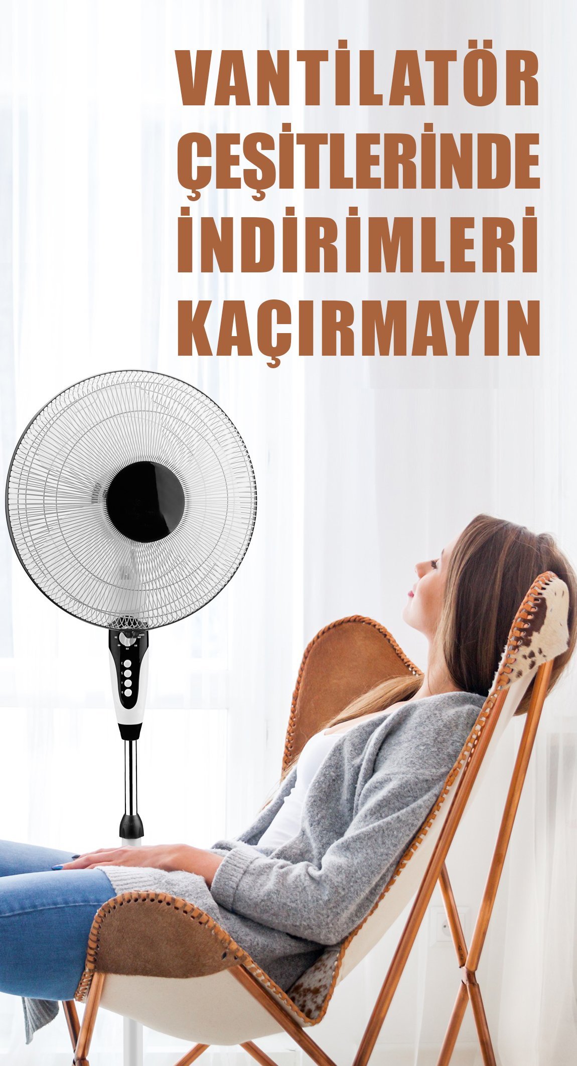 Ev ve Sanayi Tipi Vantilatörlerde İndirimleri Kaçırmayın