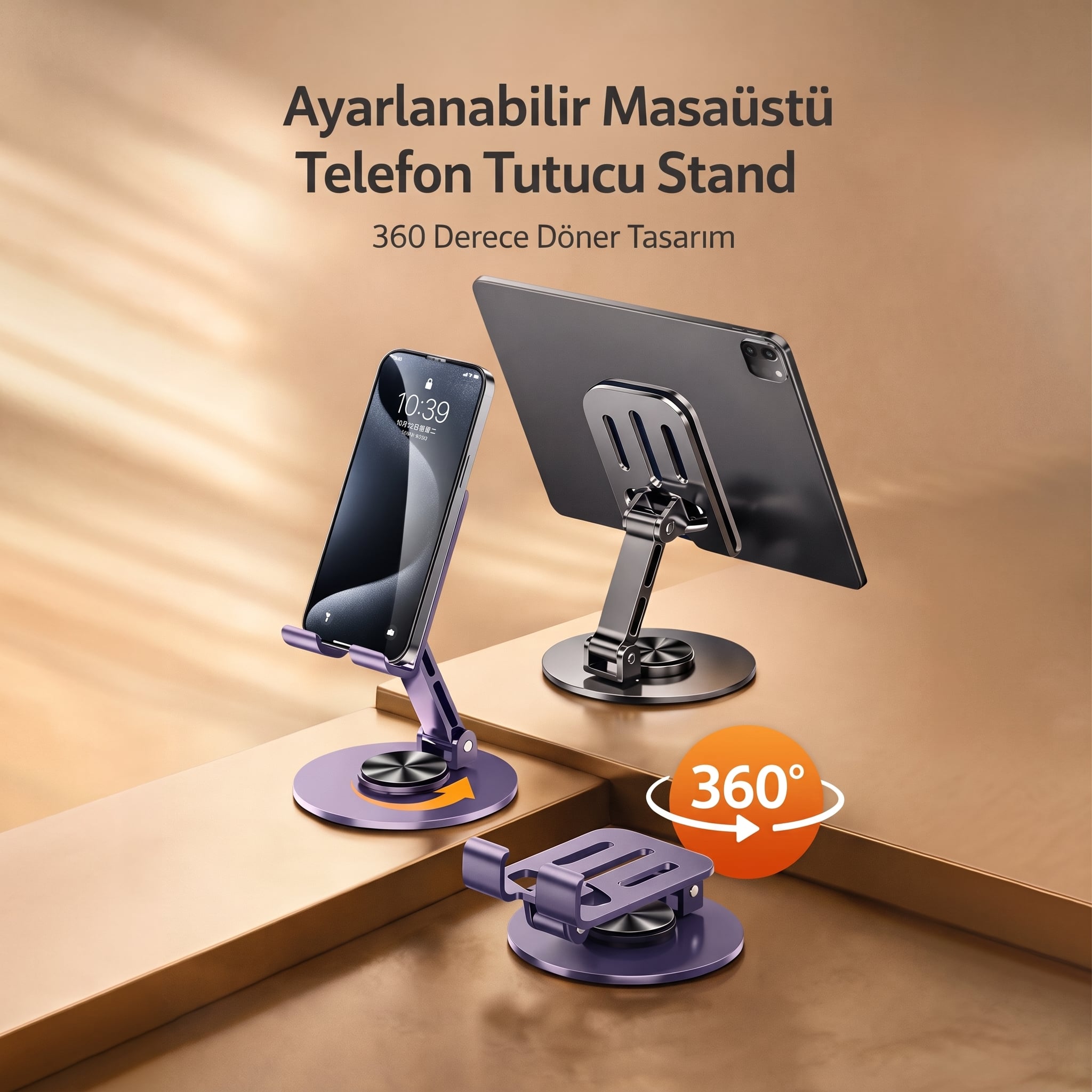 Platoon Pl-8644 Metal Telefon Standi AYD-40918 Platoon Pl-8644 Metal Telefon Standi (AYD-40918) - Görsel 1