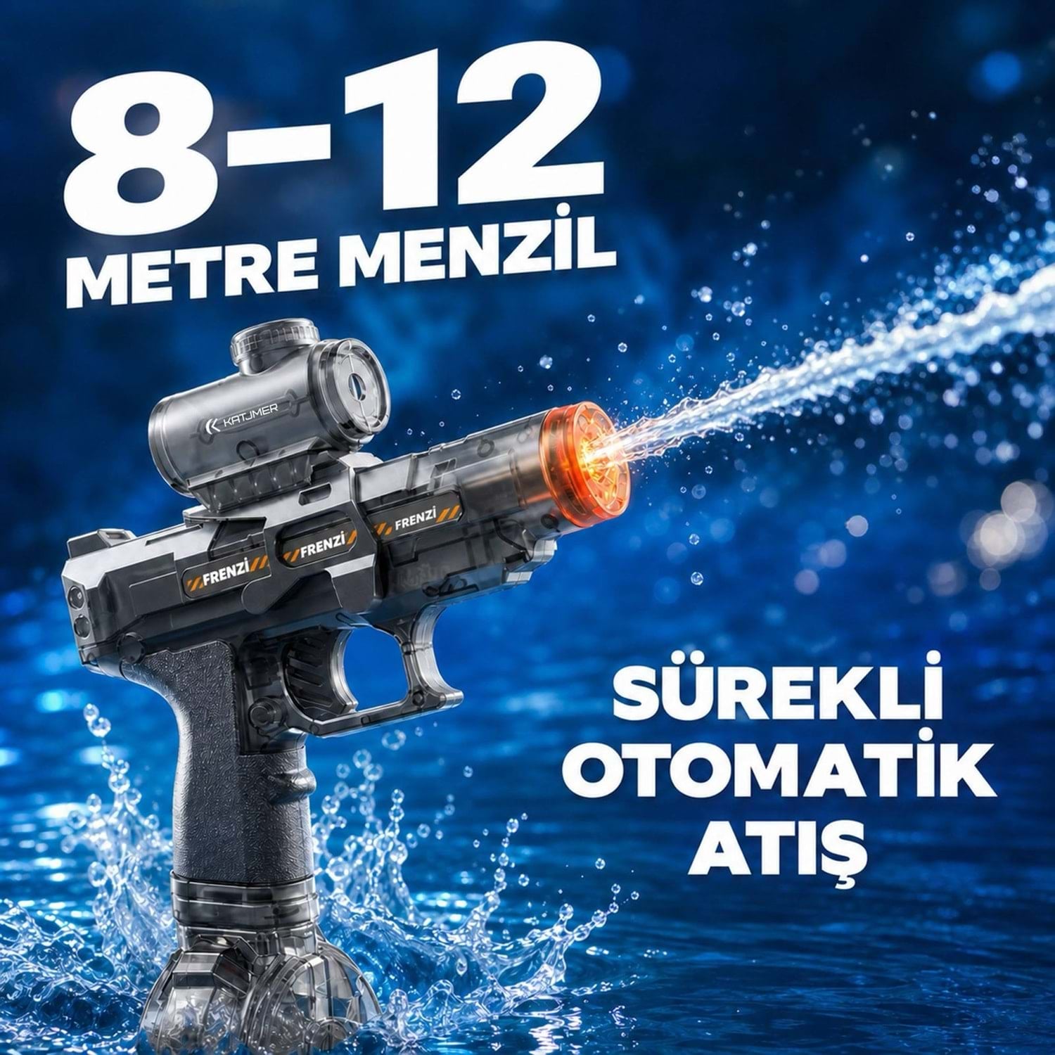 Katjmer Frenzi Şarjlı Su Tabancası (Ayd- Cy-155) - Görsel 2
