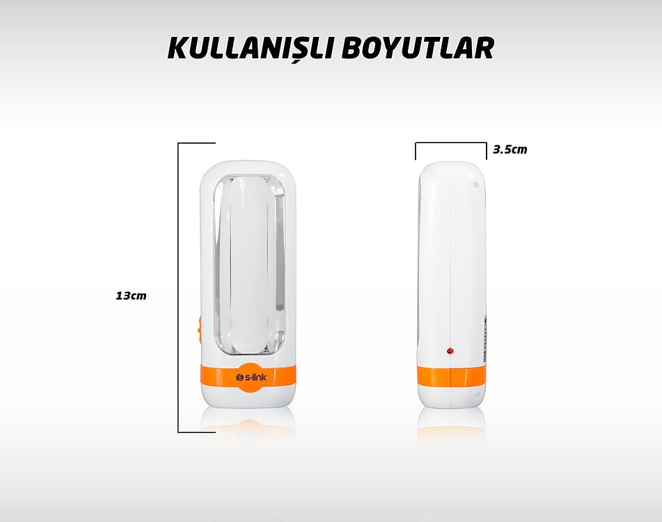 S-Link Sl-8677 1W1+10 Smd Ledli Işıldak Sl-8677 S-Link Sl-8677 1W1+10 Smd Ledli Işıldak (Sl-8677) - Görsel 6