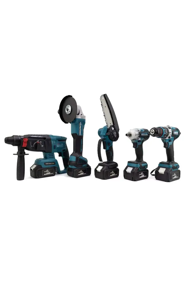 CHELİKBEİ MK350 5'li Şarjlı Profesyonel Set (Budama Testeresi + Matkap + Somun Sıkma + Spiral + Hilti) CB0058 CHELİKBEİ MK350 5'li Şarjlı Profesyonel Set (Budama Testeresi + Matkap + Somun Sıkma + Spiral + Hilti) (CB0058) - Görsel 4
