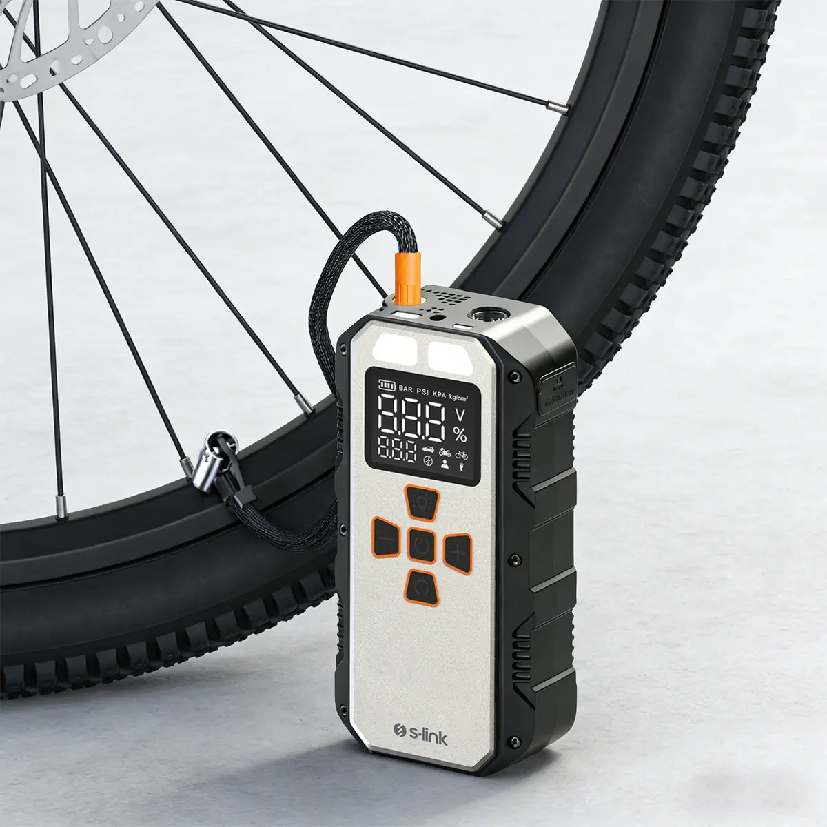 S-Link Akt 2027 Powerbank + Led Isik Koyu Gri (S-LINK-AKT-2027) - Görsel 3
